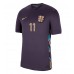 Maglie da calcio Inghilterra Phil Foden #11 Seconda Maglia Europei 2024 Manica Corta